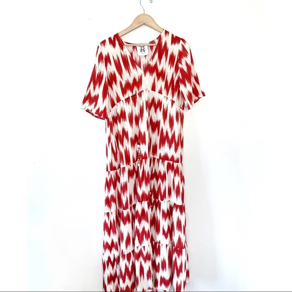 Figue Ikat Maxi Dress - Picture 3 of 8